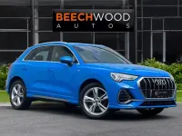 Used Audi Q3 S-Line 150 HP (110 kW) 2020 Blue SUV