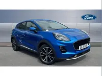 Used Ford Puma Titanium 123 HP (90 kW) 2021 Blue SUV