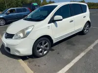 Used Nissan Note N-TEC 110 HP (80 kW) 2011 White Hatchback