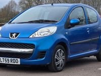 Used Peugeot 107 68 HP (50 kW) 2009 Blue Hatchback