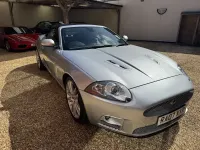 Used Jaguar XKR Supercharged 420 HP (308 kW) 2007 Silver Cabriolet