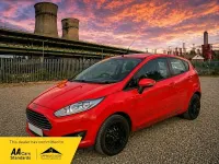 Used Ford Fiesta Zetec 2014 Red Hatchback