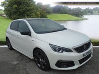 Used Peugeot 308 GT-line 2020 White Hatchback