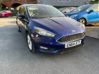 Used Ford Focus Zetec 115 HP (84 kW) 2015 Blue Estate