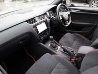 Used Skoda Octavia vRS 241 HP (177 kW) 2019 Moon white metallic Hatchback