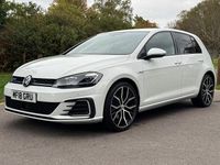 Used VW Golf VII GTE 204 HP (150 kW) 2018 White Hatchback