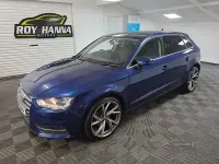Used Audi A3 Sport 110 HP (80 kW) 2015 Blue Hatchback