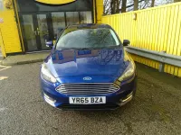 Used Ford Focus Titanium 125 HP (91 kW) 2015 Blue Hatchback