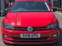 Used VW Polo Beats 65 HP (47 kW) 2018 Red Hatchback
