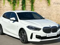 Used BMW 118 M Sport 140 HP (102 kW) 2020 White Hatchback
