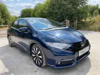 Used Honda Civic SR 142 HP (104 kW) 2014 Blue Hatchback