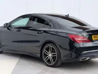 Used Mercedes CLA220 AMG line 177 HP (130 kW) 2017 Black Sedan