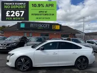 Used Peugeot 508 GT-line 130 HP (95 kW) 2018 White Hatchback