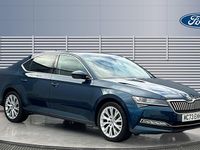 Used Skoda Superb SE L 150 HP (110 kW) 2023 Blue Hatchback