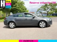 Used Vauxhall Insignia Design Edition 136 HP (100 kW) 2016 Grey Hatchback