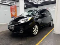 Used Nissan Note S 98 HP (72 kW) 2015 Black Hatchback