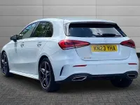 Used Mercedes A180 AMG Line Premium 136 HP (100 kW) 2023 White Hatchback