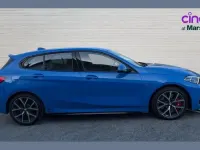 Used BMW 128 Comfort Edition 265 HP (194 kW) 2021 Blue Hatchback