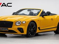 Used Bentley Continental GT Convertible 2023 Yellow Cabriolet