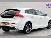 Used Volvo V40 R-Design 120 HP (88 kW) 2019 White Hatchback