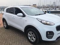 Used Kia Sportage 130 HP (95 kW) 2018 White SUV