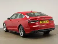 Used Audi A5 S-Line 190 HP (139 kW) 2019 Red Coupe