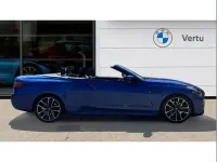 Usado BMW 420 M Sport 184 HP (135 kW) 2021 Azul Cabrios