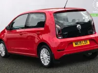 Used VW up! move up! 60 HP (44 kW) 2018 Red Hatchback