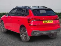 New Skoda Kamiq Design Edition 115 HP (84 kW) 2026 Velvet red metallic black magic pearl effect SUV
