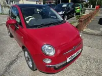 Used Fiat 500 Lounge 69 HP (50 kW) 2014 Red Hatchback