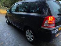 Used Vauxhall Zafira Design Edition 115 HP (84 kW) 2010 Black MPV