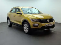 Used VW T-Roc SE 150 HP (110 kW) 2020 Yellow SUV