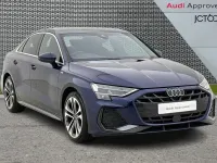 Used Audi A3 S-Line 147 HP (108 kW) 2025 Blue Sedan