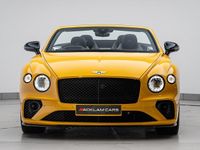 Used Bentley Continental GT Convertible 2023 Yellow Cabriolet