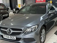 Usado Mercedes C220 Premium Plus 170 CV (125 kW) 2016 Gris Coupe