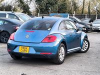 Used VW Beetle 105 HP (77 kW) 2015 Blue Hatchback