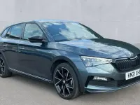 Used Skoda Scala Monte Carlo 150 HP (110 kW) 2021 Quartz grey Hatchback