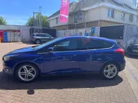 Used Ford Focus Titanium 2017 Blue Hatchback