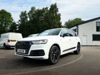 Used Audi Q7 S-Line 218 HP (160 kW) 2018 White SUV