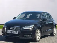 Used Audi A1 Sportback Sport 125 HP (91 kW) 2018 Black Hatchback
