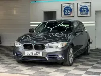 Used BMW 118 Sport Line 150 HP (110 kW) 2018 Grey Hatchback