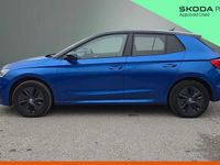 Used Skoda Fabia Colour Edition 113 HP (83 kW) 2024 Race blue metallic black magic pearl effect Hatchback