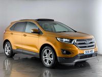 Used Ford Edge Titanium 179 HP (131 kW) 2016 Orange SUV