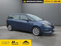 Used Vauxhall Zafira Tourer Design Edition 140 HP (102 kW) 2017 Blue MPV