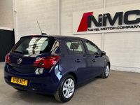 Used Vauxhall Corsa Design Edition 75 HP (55 kW) 2016 Blue Hatchback