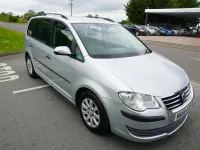 Used VW Touran S 105 HP (77 kW) 2008 Silver MPV