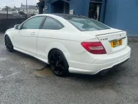 Used Mercedes C220 AMG 170 HP (125 kW) 2012 White Coupe