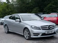Used Mercedes C220 AMG 2012 Silver Coupe