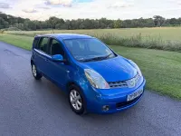 Used Nissan Note Acenta 2008 Blue Hatchback