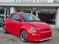 New Abarth 500e Turismo 114 kW (155 HP) 2025 Red Hatchback